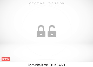 Door lock vector icon. Door castle for house icon. Door castle for sale icon.Door lock for storing icon.