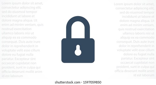 Door lock vector icon. Door castle for house icon. Door castle for sale icon.Door lock for storing icon.