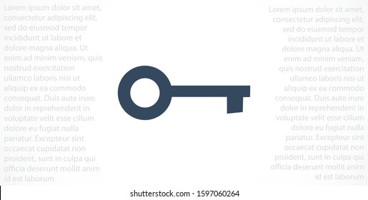 Door lock vector icon. Door castle for house icon. Door castle for sale icon.Door lock for storing icon.