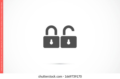 Door lock vector icon. Door castle for house icon. Door castle for sale icon.Door lock for storing icon.