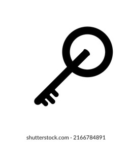 Door lock vector icon illustration isolated on white background