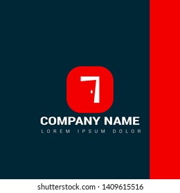 door logo concept. Designed for your web site design, logo, app, UI. map pin logo design. corporate identity logo. can be used for business company. modern illustration 