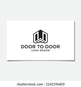 DOOR TO DOOR LOGO DESIGN