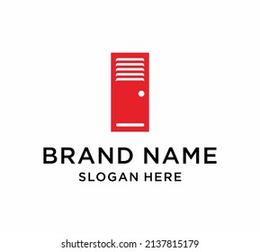 door logo design inspiration, door vector, door icon