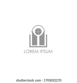DOOR LOGO DESIGN VECTOR ICON