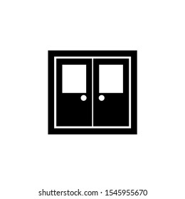 door logo design vector illustration