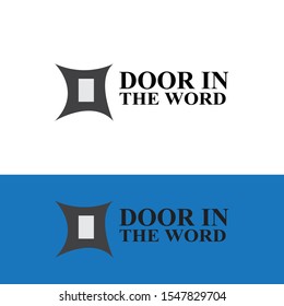 Door Logo Design Vector Template 