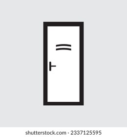Door logo design vector template