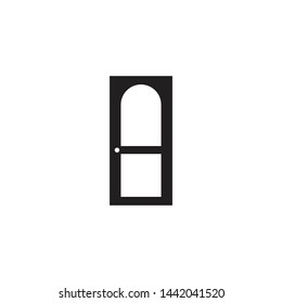 Door logo icon design vector template