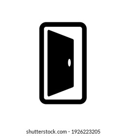 door logo icon eps 10