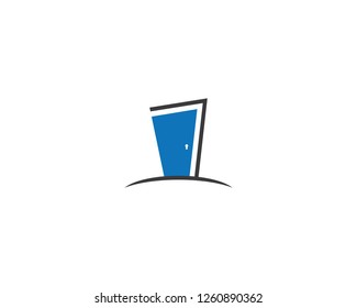 Door logo template