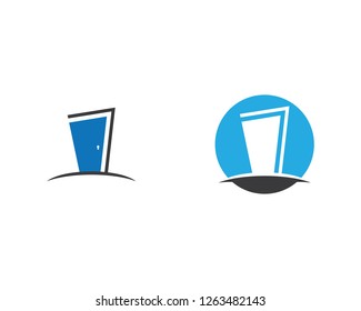 Door logo template