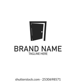porta logotipo ícone vetor ilustração modelo design