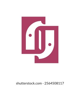 Door Logo Vector Icon Template Illustration