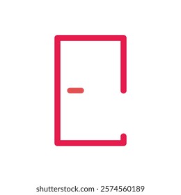Door Logo Vector Icon Template Illustration