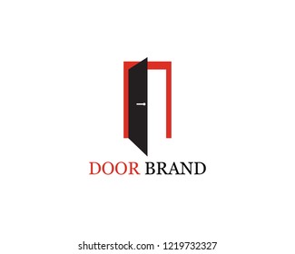 door logo vector template