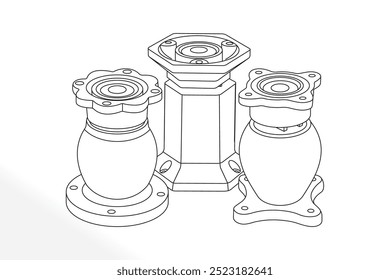 Captura magnética de la puerta, sostenedor del tapón del colector, puerta del imán montada en el tapón de la puerta