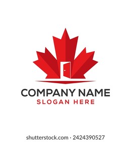 door maple canada logo design