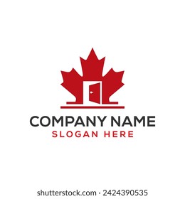 door maple canada logo design