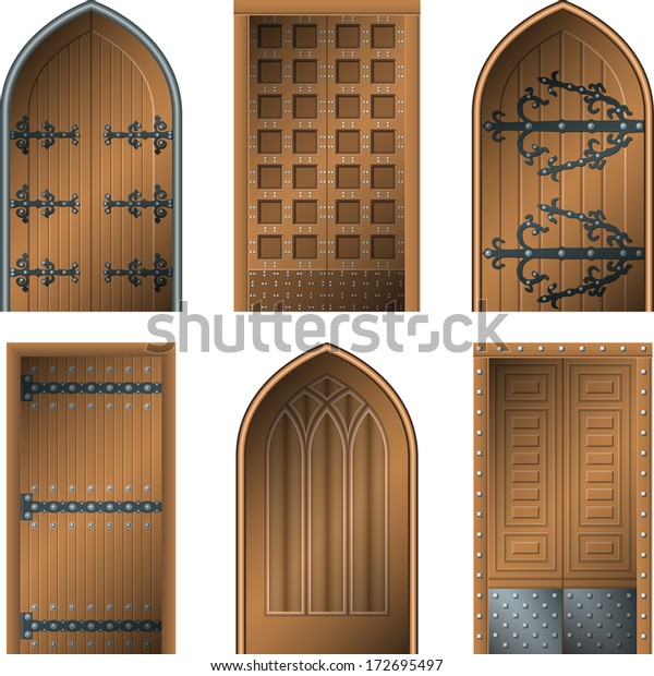 中世への扉 のベクター画像素材 ロイヤリティフリー