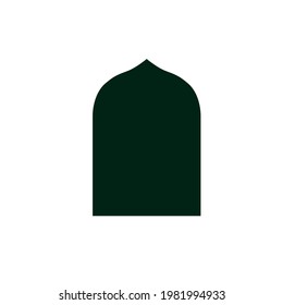 Door mosque icon. Vector illustration for graphic design, Web, UI, app.