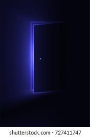 Door to the mystical room. Open Room