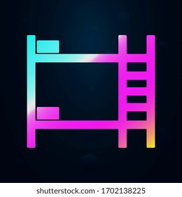 Icono de nolan de la puerta. Línea delgada simple, contorno vectorial de iconos de muebles para ui y ux, sitio web o aplicación móvil