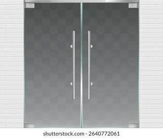 door on a brick wall