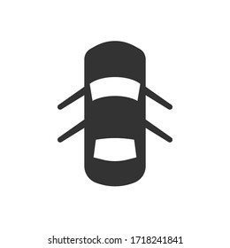 Door open icon symbol. Premium quality isolated autocar element in trendy style