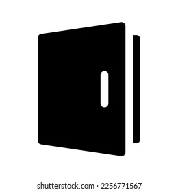 Door Open Icon Vector Symbol Design Illustration