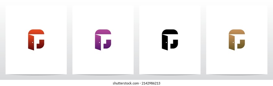 Door Open Letter Logo Design G