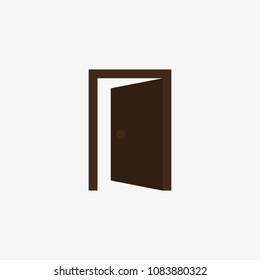 door open vector icon