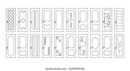 door outlines design all collection