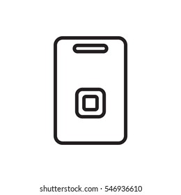 door ringer icon illustration isolated vector