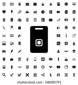 door ringer icon illustration isolated vector