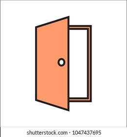 door sign icon
