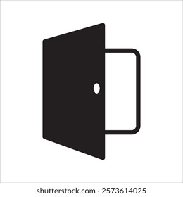 door sign icon. open door sign icon