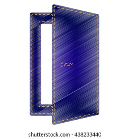 Door sign illustration