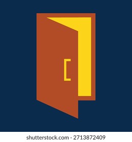 Tür smart trendy bunten Vektor wunderschönes Design nützlich Illustration bunten Hintergrund.eps