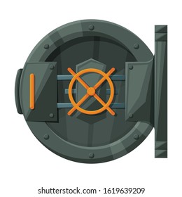 Door of storage vector icon.Cartoon vector icon isolated on white background door of storage .