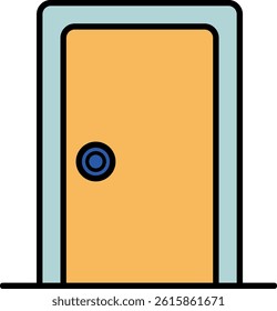 door vector design icon illustration