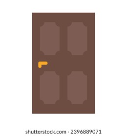 Door Vector Flat Icon For Personal And Commercial Use.
