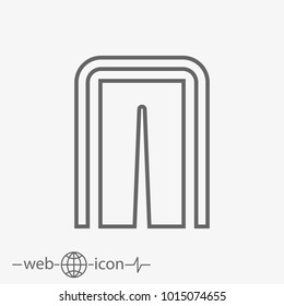 door vector icon