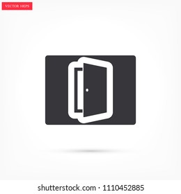 Door  vector icon