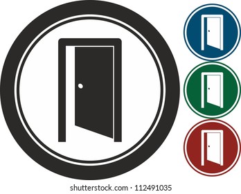 Door ,vector, Icon