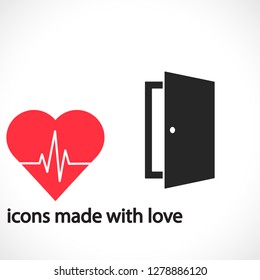 Door  vector icon
