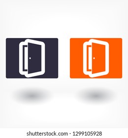 Door  vector icon