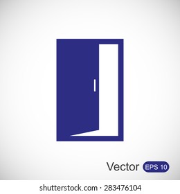 Door vector icon