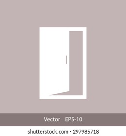Door vector icon
