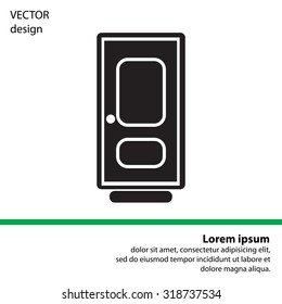 door vector icon